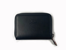 Load image into Gallery viewer, Christian Louboutin Black Studded Leather Coin Purse