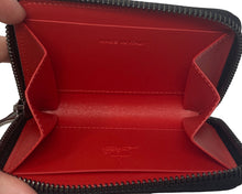 Load image into Gallery viewer, Christian Louboutin Black Studded Leather Coin Purse