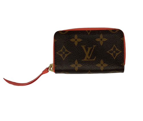 Louis Vuitton Monogram Zippy Multicartes Coral