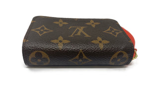 Louis Vuitton Monogram Zippy Multicartes Coral