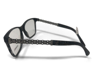 Chanel Reading Glasses 3320 1527 Striped Blue