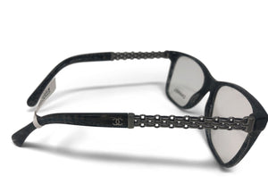 Chanel Reading Glasses 3320 1527 Striped Blue