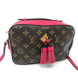 Louis Vuitton Saintonge Monogram & Fuchsia