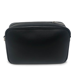 Prada Black City Calf Leather Logo Print  Bag 1BH093