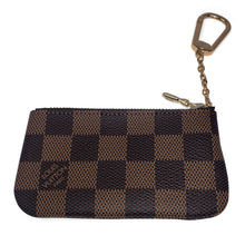 Load image into Gallery viewer, Louis Vuitton Pochette Cles Key Pouch in Damier Ebene
