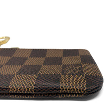 Load image into Gallery viewer, Louis Vuitton Pochette Cles Key Pouch in Damier Ebene